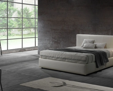 Letto con testiera Bryan di Excò