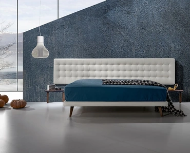 Letto in vellutino Twist Lersa 290 di Excò