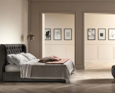 Letto con testiera Gem di Bside