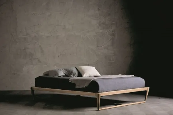 Letto in rovere massello Moonlight Sommier di Alta Corte