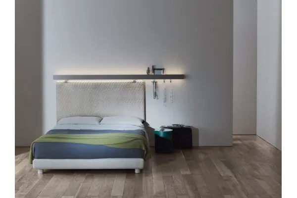 Letto imbottito Quilt Caccaro