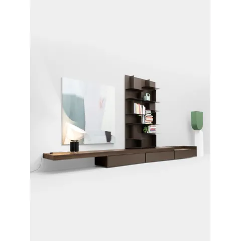 Libreria componibile in metallo Avenue 03 di Md House