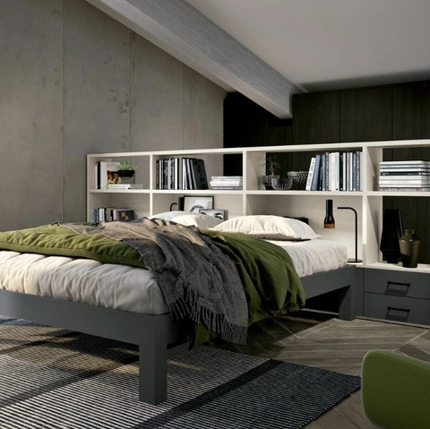 Libreria bifacciale Composizione 19 di Ferrimobili