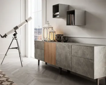 Madia Living 05 in Rovere e Pietra di Arredo3