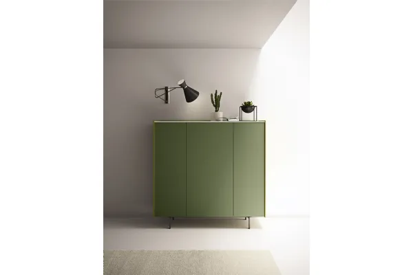 Madia Alta in laccato opaco Maxima 08 di Md House