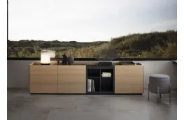 Madia Pica Legno Impiallacciato 1 di Bontempi
