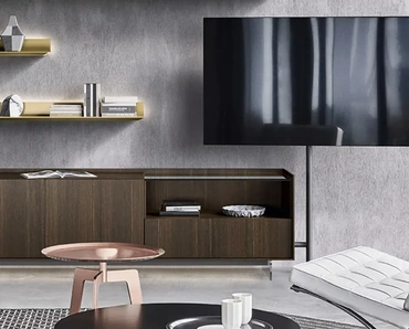 Mobile Porta Tv in Rovere Tv Video di Sangiacomo