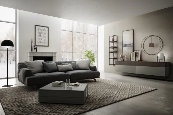 Mobile sospeso Living 03 di Arredo3