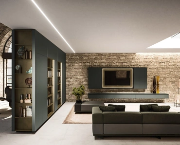 Parete Attrezzata Feeling Home 05 di Arrital