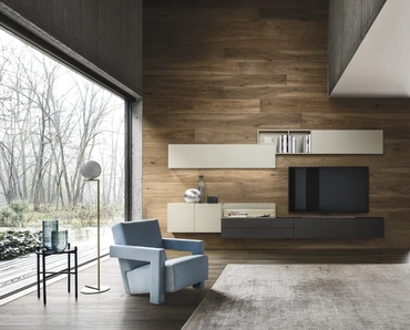 Parete Attrezzata Lampo 019 di Sangiacomo