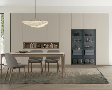 Parete Attrezzata Logica Plus UNIT 04 di Tomasella