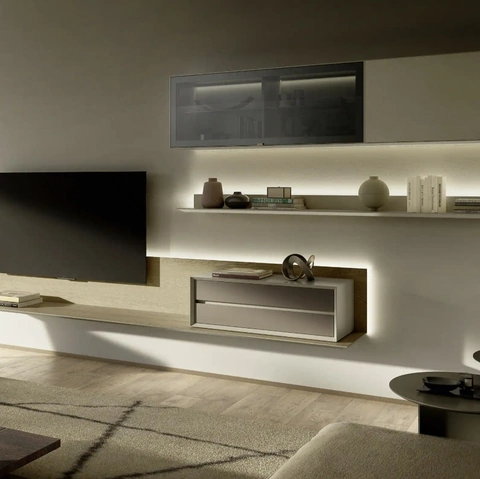 Parete Attrezzata Domino 02 di Sangiacomo