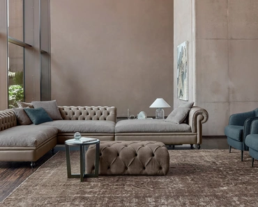 Salotto classico Nottingham di Rosini Divani