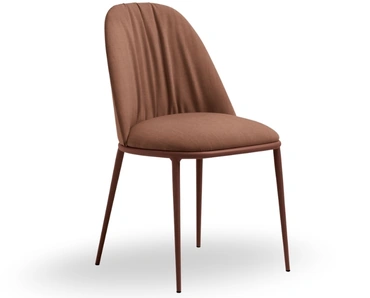 Sedia Lea in tessuto imbottito di Midj