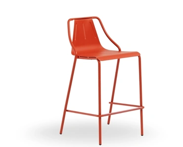 Sgabello in metallo Ola di Midj