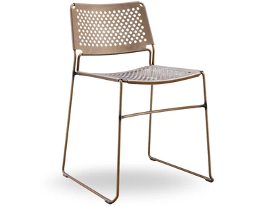 Sedia Slim in metallo di Midj