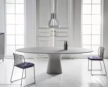 Tavolo Podium in cemento di Bontempi