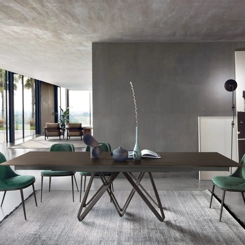 Tavolo Roulette finitura Rovere Moka di Sedit