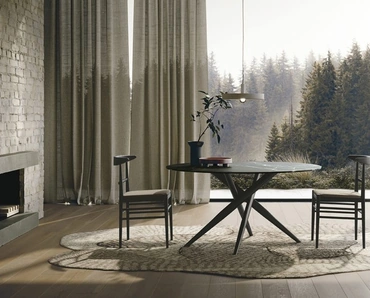 Tavolo allungabile Tiffany Round di Sedit