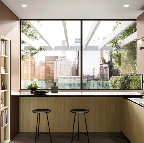Cucina Design angolare Ak Project 02 di Arrital