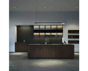 Cucina Design con isola Ak Project 12 di Arrital