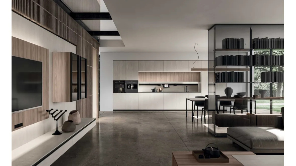 Cucina Design lineare Ak Project 06 di Arrital