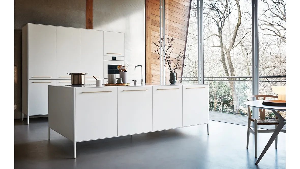 Cucina Design con isola Unit Creative Harmony di Cesar