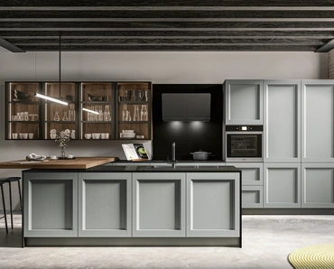 Cucina Moderna con penisola Frida 02 di Arredo3