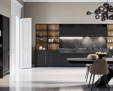 Cucina Moderna ad angolo Frida 01 di Arredo3