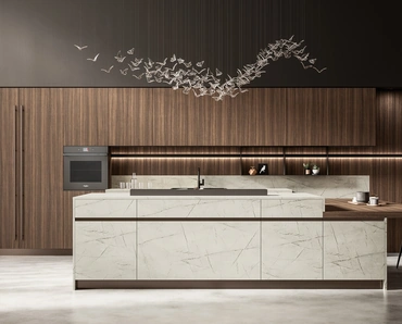 Cucina Moderna con isola Kalì 02 di Arredo3