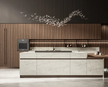 Cucina Moderna con isola Kalì 07 di Arredo3