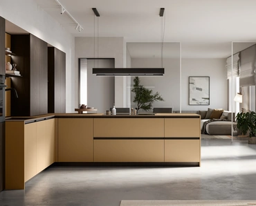 Cucina Moderna con penisola Kalì 10 di Arredo3