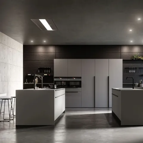 Cucina Moderna Tratto 10 n 05 con isole di Arredo3