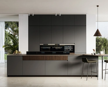 Cucina Moderna in Pet opaco Wega di Arredo3